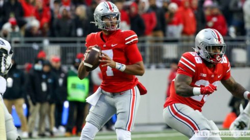 The Ohio State offense put on a show against Purdue