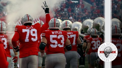 The Buckeyes take the field in today's skull session.