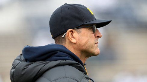 Michigan head coach Jim Harbaugh