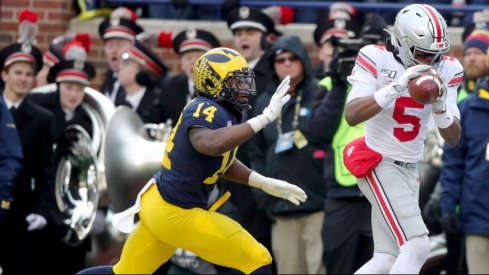 Garrett Wilson for six against Michigan