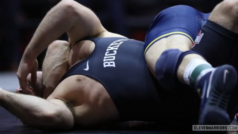 Michigan pinned Ohio State Friday night