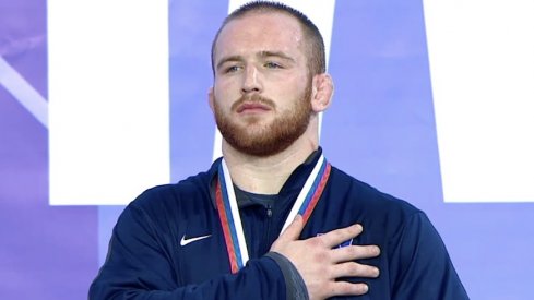 Kyle Snyder after his 2018 Yariguin gold