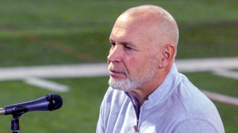 Ohio State defensive coordinator Jim Knowles