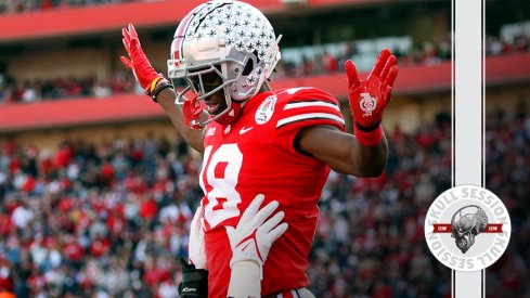 Marvin Harrison Jr. is celebrating in today's skull session.