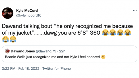 Kyle McCord's tweet