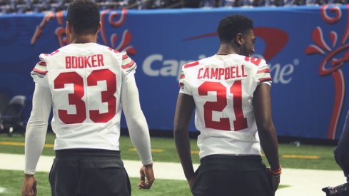 Parris Campbell and Dante Booker
