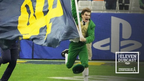 Notre Dame Flag Bearer