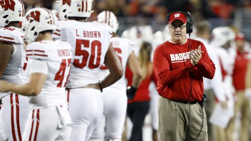 Wisconsin head coach Paul Chryst