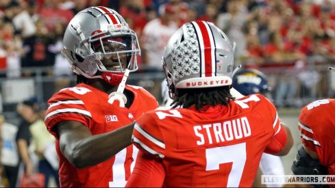 Marvin Harrison Jr. and C.J. Stroud