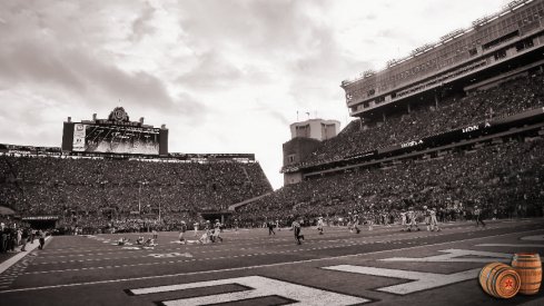 Nov 24, 2018; Columbus, OH, USA; The Michigan Wolverines versus the Ohio State Buckeyes at Ohio Stadium. 