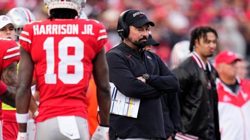 Ryan Day may have been without one of his biggest weapons in Jaxon Smith-Njigba against Michigan, but he elected not to use another enough in Marvin Harrison Jr.