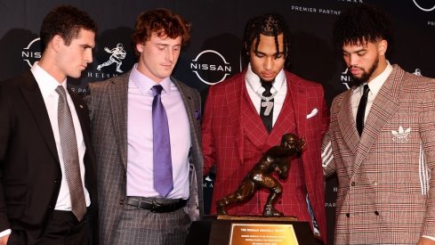 C.J. Stroud and the other three Heisman finalists