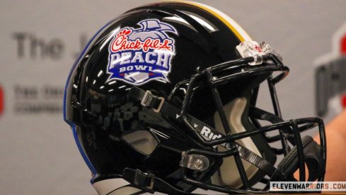 Peach Bowl helmet