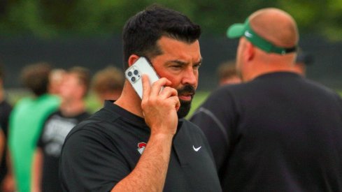 Ohio State head football coach Ryan Day