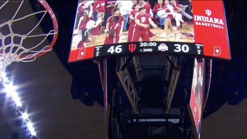 Assembly Hall scoreboard