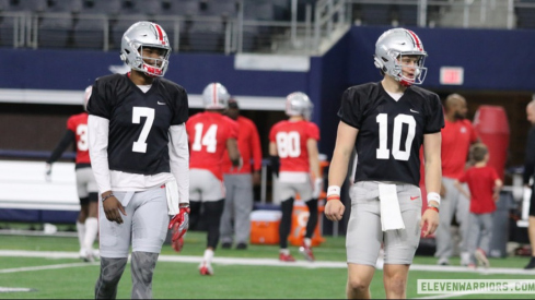 Dwayne Haskins and Joe Burrow