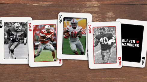 Archie Griffin, Eddie George, Ezekiel Elliott and Hopalong Cassady