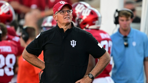 Indiana head football coach Tom Allen