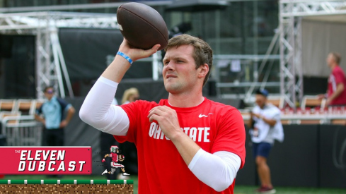 Ohio State quarterback Kyle McCord