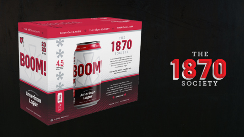 BOOM! American Lager from the 1870 Society