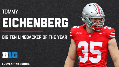 Tommy Eichenberg is the Big Ten Linebacker of the Year.