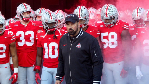 Ohio State head coach Ryan Day