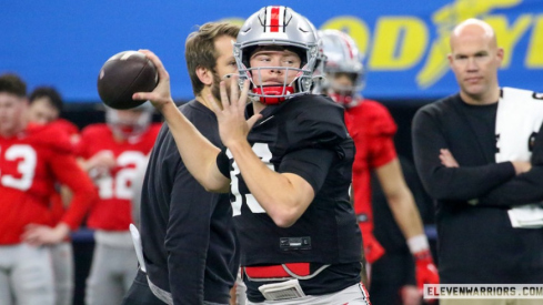 Devin Brown at Cotton Bowl practice