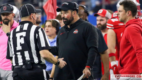 Ryan Day at the Cotton Bowl