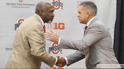 Gene Smith and Chris Holtmann in 2017