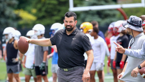 Ohio State head coach Ryan Day