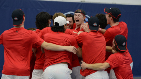 Men’s tennis celebrates its national championship