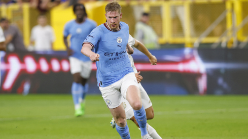 Manchester City’s Kevin De Bruyne