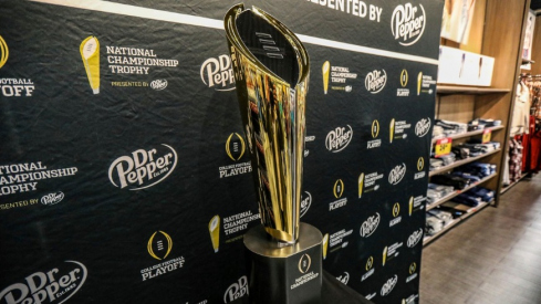 College Football Playoff trophy