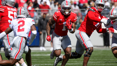 Caleb Downs and the veteran secondary showed out in the 2024 Ohio State Spring Game.