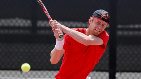 Ohio State men's tennis player Cannon Kingsley