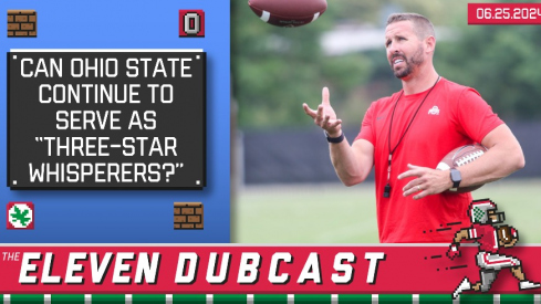 Ohio State wide receivers coach Brian Hartline