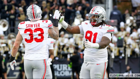 Jack Sawyer and Tyleik Williams