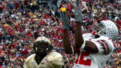 Michael Jenkins catching the game-winning touchdown vs. Purdue in 2002