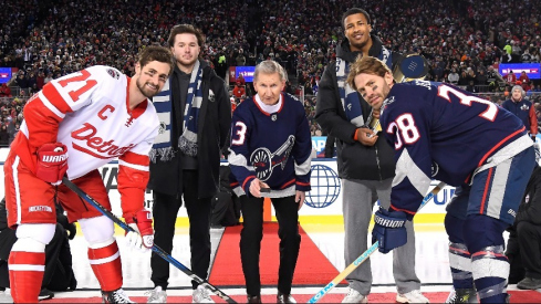 Stadium Series Puck Drop