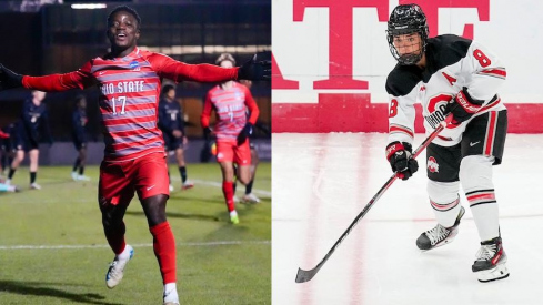 Michael Adedokun and Makenna Webster