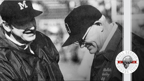 Bo Schembechler and Woody Hayes