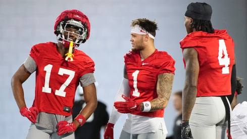 Carnell Tate, Brandon Inniss and Jeremiah Smith