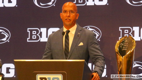 Penn State head football coach James Franklin