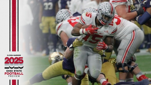 Ezekiel Elliott in the Fiesta Bowl vs. Notre Dame