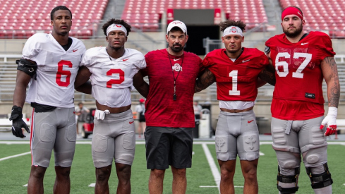 Sonny Styles, Caleb Downs, Ryan Day, Brandon Inniss and Austin Siereveld
