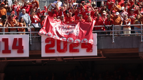 2024 Ohio State national championship banner