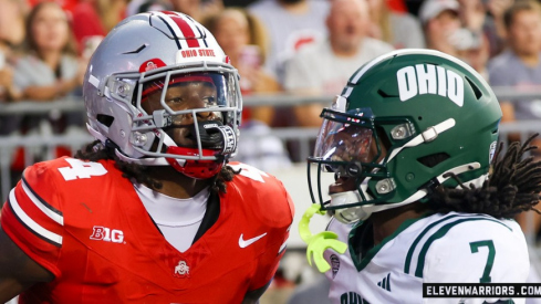 Ohio State wide receiver Jeremiah Smith