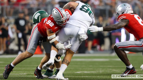 Caden Curry against Ohio University