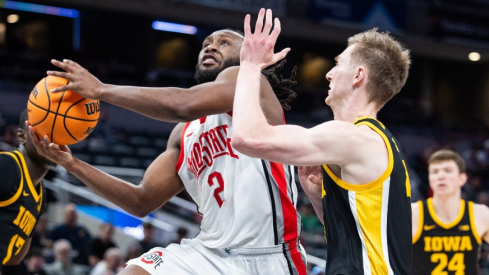 Bruce Thornton at the Big Ten Tournament