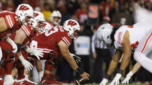 Wisconsin offensive line vs. Ohio State defensive line